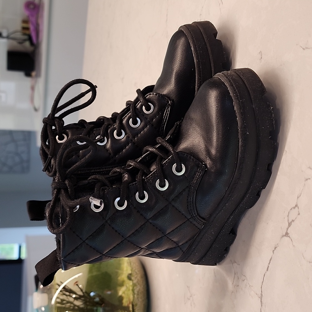 H&M quilted warm line boots toddler 9